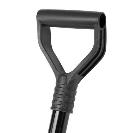 Лопата для уборки снега пластиковая, 490х325х1380 мм, стальной черенок, Palisad 61661 купить в Нижневартовске