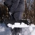 Лопата для уборки снега пластиковая, 490х325х1380 мм, стальной черенок, Palisad 61661 купить в Нижневартовске