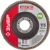 Круг шлифовальный ЗУБР "МАСТЕР" лепестковый торцевой, зерно-электрокорунд нормальный, тип КЛТ 1, P80, 115х22,2мм 36593-115-80 купить в Нижневартовске