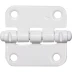 Петля накладная стальная "ПН-40", цвет белый, универсальная, 40мм 37621-40 купить в Нижневартовске