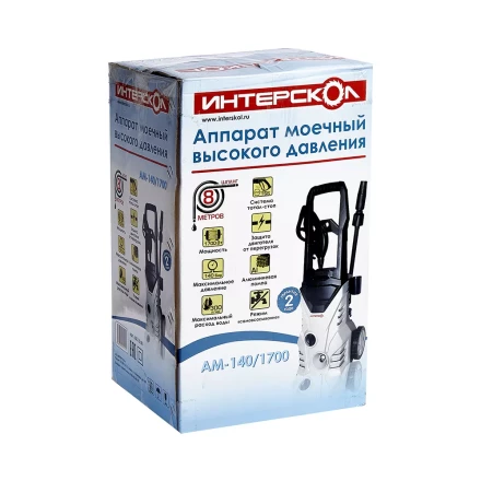 Минимойка-мойка высокого давления ИНТЕРСКОЛ АМ-140/1700 купить в Нижневартовске
