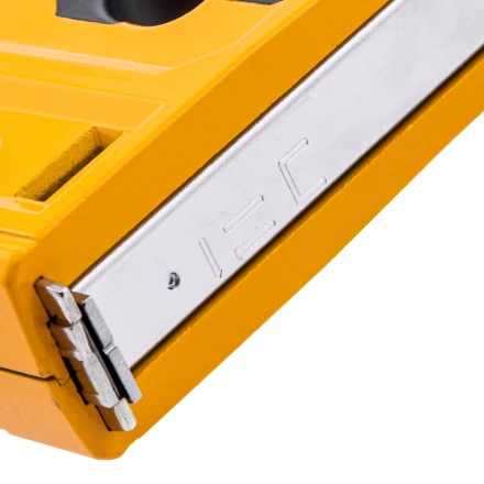 Степлер мебельный Denzel 40215, тип 53 и 13, 6-14мм, тип 140, 10-14мм, тип 300, 15мм, тип 500, 15мм купить в Нижневартовске