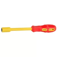 Отвертка STAYER "INSULATED" MAX-GRIP диэлектрич, Cr-V, HEX 12x125мм 25829-12-125 G