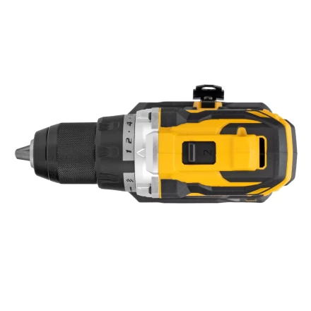 Дрель-шуруповерт аккумуляторная Denzel  BLDL-18-0 26140, бесщет.2 Li-Ion, 18 В купить в Нижневартовске