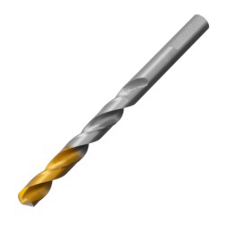 Сверло спиральное по металлу Denzel 8,5 x 117 мм, Р6М5, Golden Tip, 718240