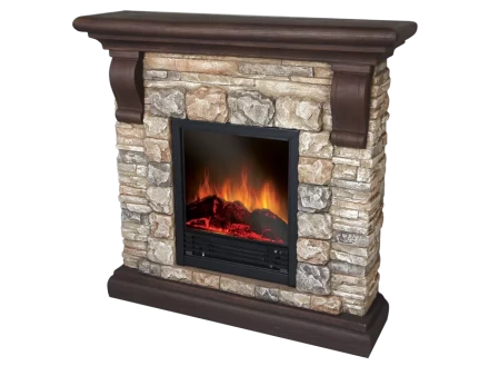 Электрокамин-камин электрический каминокомплект ELECTROLUX EFP/S 2118SDS темный камень купить в Нижневартовске