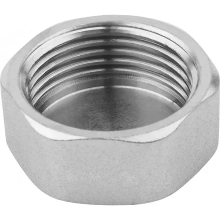 Заглушка ЗУБР "ЭКСПЕРТ", никелированная латунь, 6-ти гранная головка, внутренняя резьба, 3/4" 51297-3/4 купить в Нижневартовске