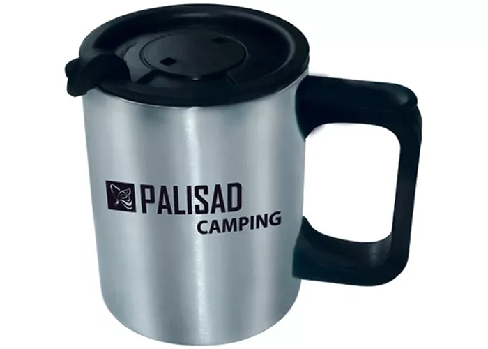 Термокружка с крышкой-поилкой 450 мл PALISAD Camping 69530 купить в Нижневартовске
