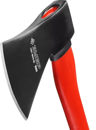 Топор ЗУБР "МАСТЕР" кованый с двухкомпонентной стеклопластиковой рукояткой, 1,0кг 2061-10 купить в Нижневартовске