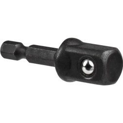 Адаптер MAKITA шестигранник 1/4" на квадрат 1/2" Makita B-54673 (переходник)