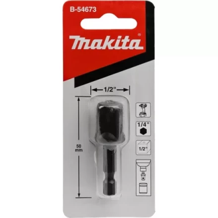 Адаптер MAKITA шестигранник 1/4" на квадрат 1/2" Makita B-54673 (переходник) купить в Нижневартовске
