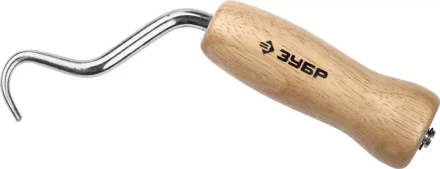 Скручиватель ЗУБР "МАСТЕР" проволоки, крюк из нержавеющей стали, буковая рукоятка 23807 купить в Нижневартовске