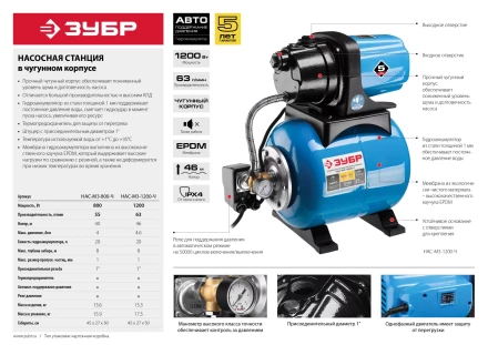 Насосная станция корпус из чугуна НАС-М3-1200-Ч серия МАСТЕР купить в Нижневартовске