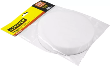 Полировальная насадка STAYER "MASTER" из поролона на липучке d=180мм 35920-180 купить в Нижневартовске