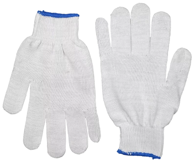 Перчатки трикотажные Зубр, без покрытия, 13 класс, Профессионал (11450-XL)