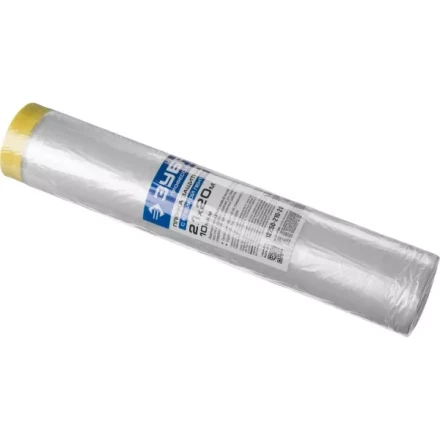 Пленка ЗУБР "ПРОФЕССИОНАЛ" защитная с клейкой лентой, HDPE, 10мкм, 2,1х20м 12250-210-20 купить в Нижневартовске