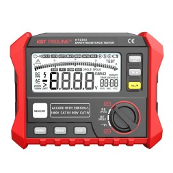Тестер сопротивления заземления цифровой КВТ KT 2302 (87240)