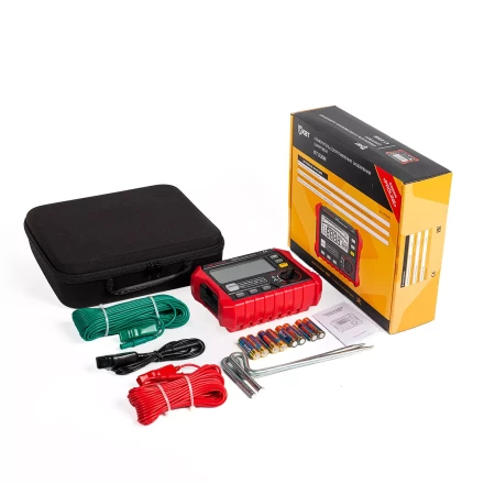 Тестер сопротивления заземления цифровой КВТ KT 2302 (87240) купить в Нижневартовске