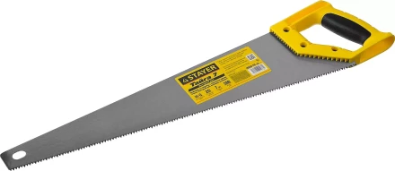 Ножовка универсальная (пила) "Тайга-7", 500мм,7TPI, закаленный зуб, рез вдоль и поперек волокон, для средн заготовок, фанеры, ДСП,МДФ, STAYER 15050-50_z02 купить в Нижневартовске