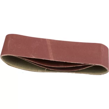 Лента STAYER "MASTER" шлифовальная универсальная бесконечная на тканевой основе, для ЛШМ, P120, 100х610мм, 3шт 35443-120 купить в Нижневартовске