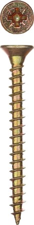 Шурупы ЗУБР &quot;МАСТЕР&quot; по дереву желтопассивированные, 4.0x40мм, 280шт 4-300391-40-040 купить в Нижневартовске