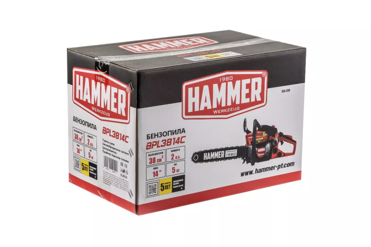 Бензопила HAMMER BPL3814C купить в Нижневартовске