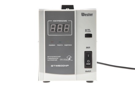 Стабилизатор напряжения WESTER STW500NP купить в Нижневартовске