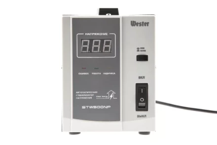Стабилизатор напряжения WESTER STW500NP купить в Нижневартовске