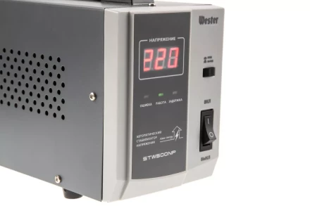 Стабилизатор напряжения WESTER STW500NP купить в Нижневартовске