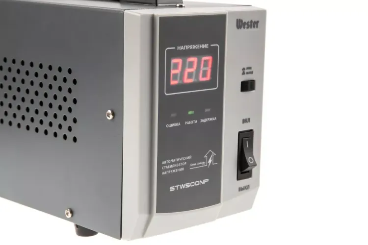 Стабилизатор напряжения WESTER STW500NP купить в Нижневартовске