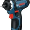 Аккумуляторный шуруповерт BOSCH GSR 10.8-LI (0.601.992.906) купить в Нижневартовске