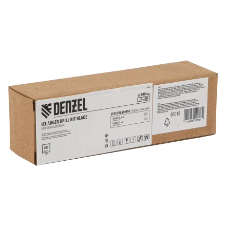 Нож шнека для льда IR-200, диаметр 200 мм, комплект 2 шт Denzel 56012 купить в Нижневартовске