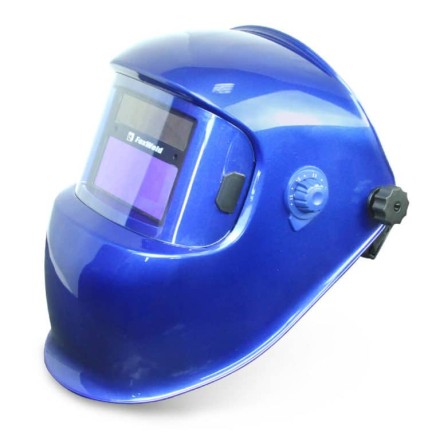 Маска сварщика Корунд-5 синяя без коробки ф-р 2100V FoxWeld купить в Нижневартовске