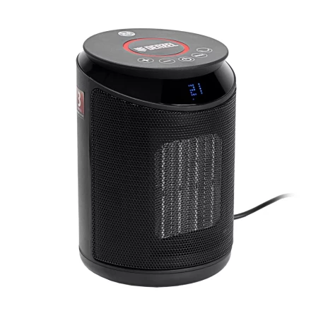 Тепловентилятор электрический керамический Denzel DTFC-2000, пульт, 3 режима, вентилятор, нагрев 1000/2000 Вт 96419 купить в Нижневартовске