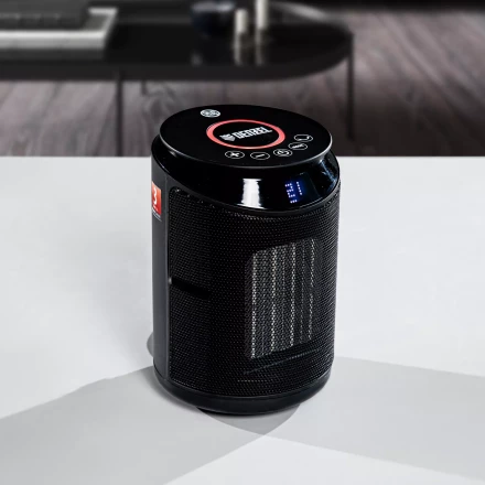 Тепловентилятор электрический керамический Denzel DTFC-2000, пульт, 3 режима, вентилятор, нагрев 1000/2000 Вт 96419 купить в Нижневартовске