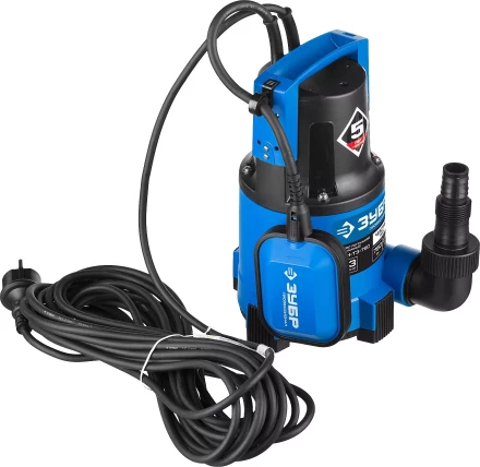 Насос ЗУБР "ПРОФЕССИОНАЛ" Т3 погружной дренажный для чистой воды (d пропускаемых частиц до 5мм), 750Вт, пропускная способность 210л/мин, напор 8,5м НПЧ-Т3-750 купить в Нижневартовске