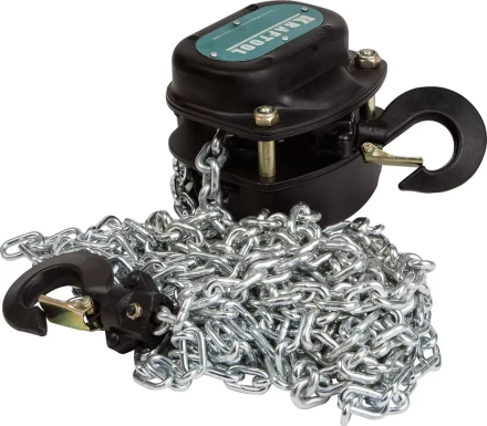 Таль цепная KRAFTOOL шестеренная, 3т / 3м 43087-3 купить в Нижневартовске