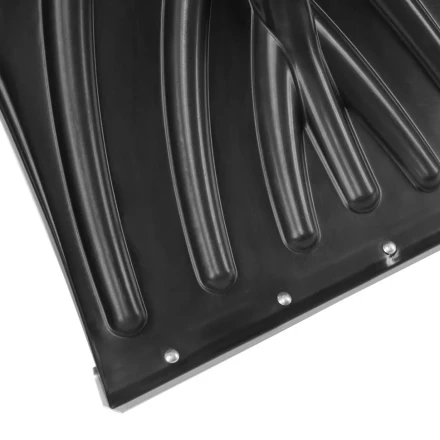 Лопата для уборки снега пластиковая, 450х325х1370 мм, стальной черенок, Palisad 61660 купить в Нижневартовске