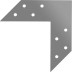 ЗУБР УС-2.0, 120 x 120 x 35 x 2 мм, угловой соединитель (31044-120) купить в Нижневартовске