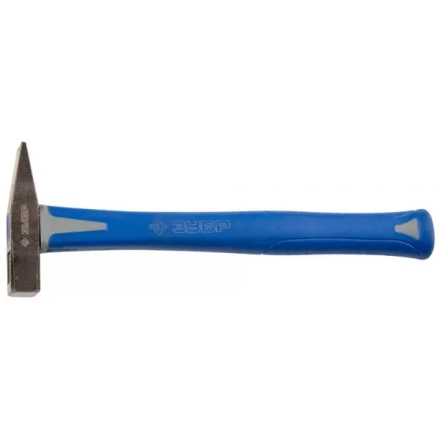 Молоток ЗУБР "ЭКСПЕРТ" слесарный, кованый, фиберглассовая, полностью обрезиненная рукоятка, 100г 20035-01 купить в Нижневартовске