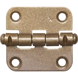 Петля накладная стальная &quot;ПН-40&quot;, цвет бронзовый металлик, универсальная, 40мм 37625-40