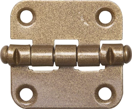 Петля накладная стальная "ПН-40", цвет бронзовый металлик, универсальная, 40мм 37625-40 купить в Нижневартовске