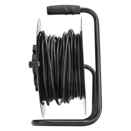 Удлинитель силовой Сибртех 20 м, 16А, тип УХз16, ПВС 3 x 2.5 мм, на стальной катушке, 4 розетки  95872 купить в Нижневартовске