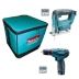 Набор Makita DK1475X3 (Дрель DF330DZ + Лобзик JV100DZ) купить в Нижневартовске
