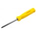 Отвертка STAYER &quot;STANDARD&quot; 2-в-1 с двухсторонним стержнем, PH №2 /SL 6мм, 85мм 2515_z01 купить в Нижневартовске