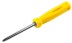 Отвертка STAYER &quot;STANDARD&quot; 2-в-1 с двухсторонним стержнем, PH №2 /SL 6мм, 85мм 2515_z01 купить в Нижневартовске