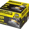 STAYER "PROFESSIONAL". Щетка чашечная усиленная для УШМ, жгутированная стальная проволока 0,5мм, 120ммхМ14 35137-120 купить в Нижневартовске
