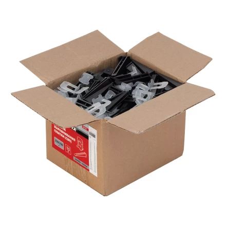 Комплект зажим + клин для системы выравнивания плитки СВП Ворота, 250/250 шт. в коробе Matrix 88120 купить в Нижневартовске