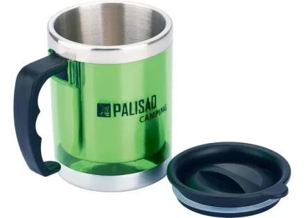 Термокружка с крышкой-поилкой в пластиковом корпусе 300 мл PALISAD Camping 69531 купить в Нижневартовске