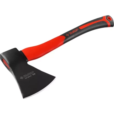 Топор ЗУБР "МАСТЕР" кованый с двухкомпонентной стеклопластиковой рукояткой, 1,2кг 2061-12 купить в Нижневартовске